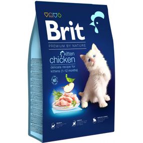 Сухой корм для кошек Brit Premium by Nature Cat Kitten 8 кг (8595602553198)