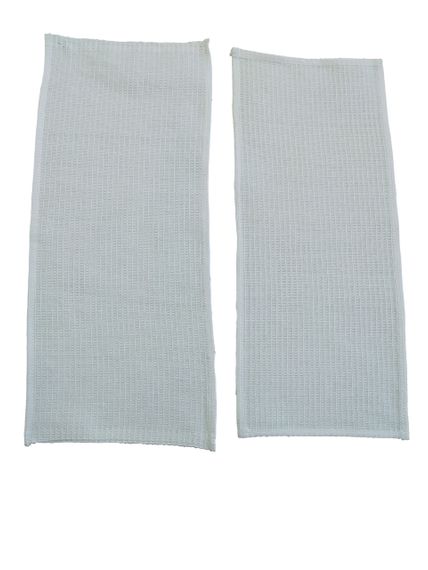 Рушник кухонний вафельний М&М 20х45 см Білий (213736) | Зображення 2