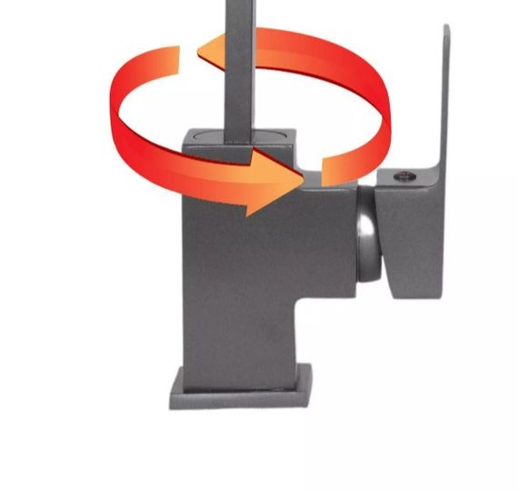 Змішувач для кухні WEZER PRO4-02-GUNGREY | Зображення 3