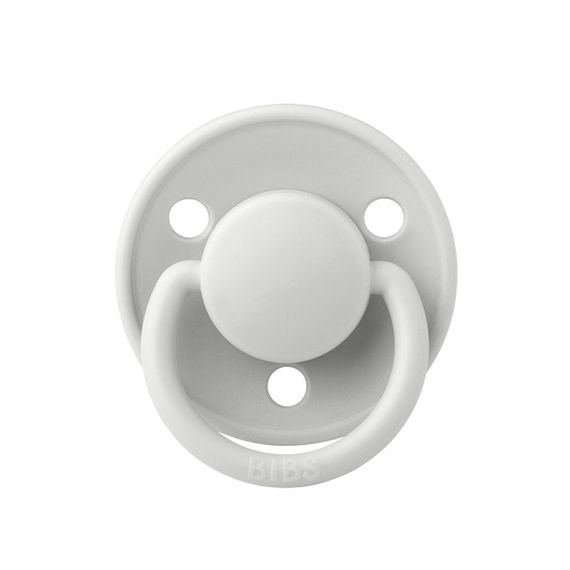 Соска пустушка BIBS De Lux Silicone (кругла) 0-36 міс – Haze | Зображення 1