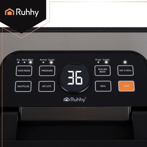 Вакууматор професійний з ножем Ruhhy 24757 вакуумний пакувальник 125 Вт | Зображення 3