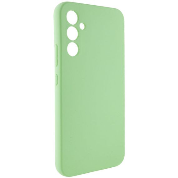 Чехол Silicone Cover Lakshmi Full Camera (AAA) для Samsung Galaxy S24+ Мятный / Mint | Зображення 1