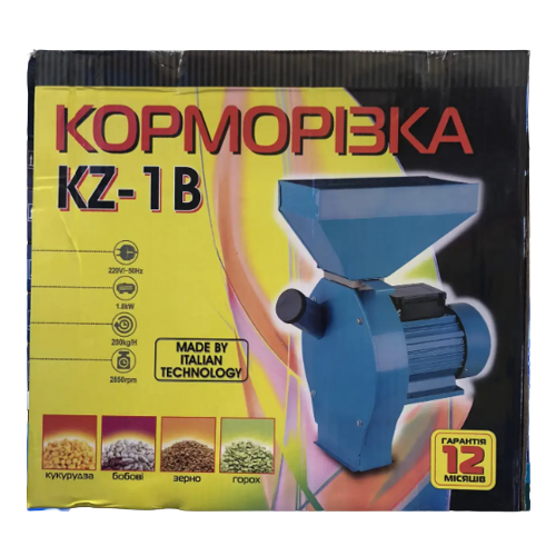 Подрібнювач зерна 2,5кВт до 200кг/год (зернові, качани) EuroAqua EuroAqua | Зображення 4