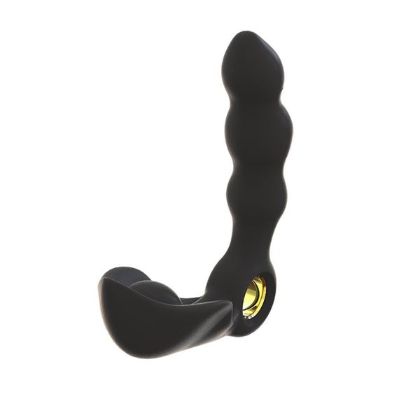 Масажер простати Stymulator-Angelo Male Prostate Triple Stimulation (black) Sex Aura | Зображення 1