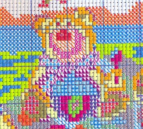 Набор для вышивания по нанесённой на канву схеме "Teddy Bear's Picnic".AIDA 14CT printed,37*31см | Зображення 5
