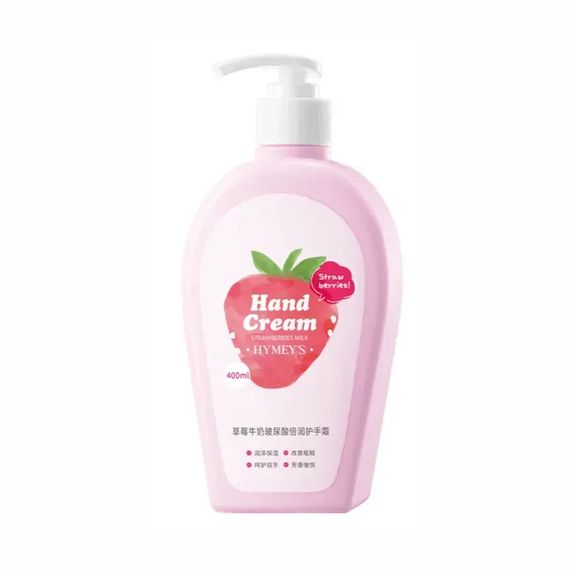 Крем для рук з екстрактом полуниці Hymeys Strawberries Hand Cream, 400г