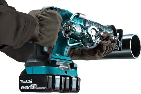 Пила шабельна акумуляторна Makita DJR360Z (32 мм, 2300/3000 об/хв, 1250 Вт, BL, LXT, без акумуляторів та зарядного пристрою) | Зображення 4