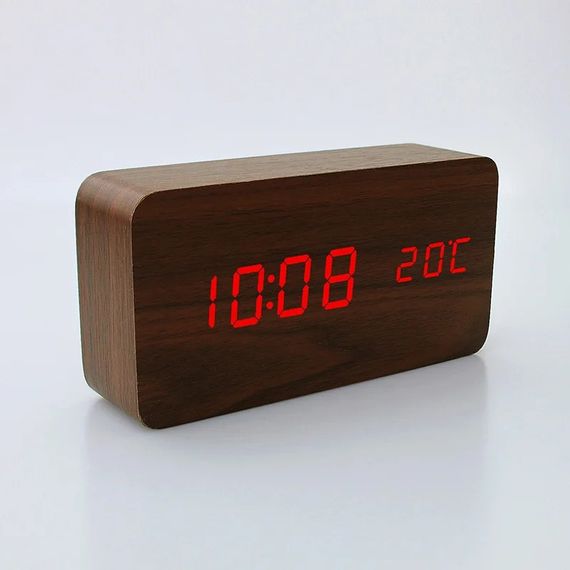 Настільний LED годинник-будильник з термометром XPRO VST-872-4 (234567557_306) | Зображення 2