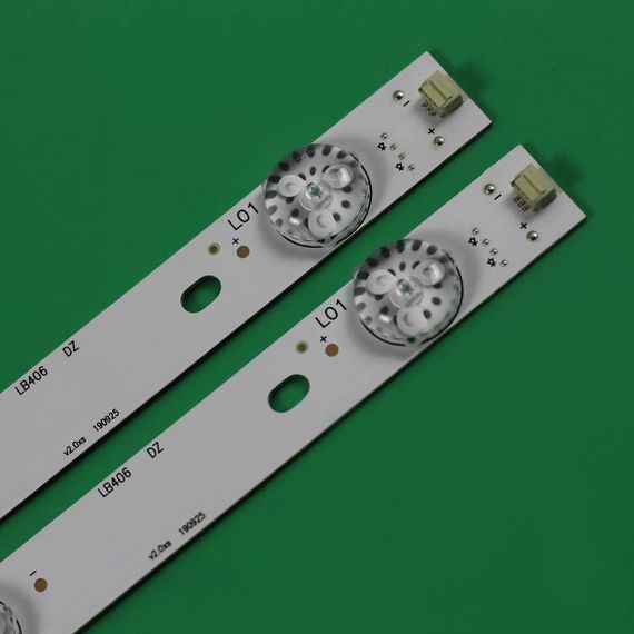 LED підсвітка TV 32" RF-BS320E30-0701S-17 B0 T185-H03-6.2-6.4 C320X15-E6-H C320F15-E6-L LED32H26 2шт. | Зображення 3
