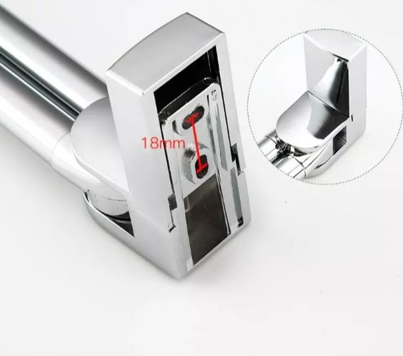 Рушникотримач подвійний Frap поворотний F1812 | Зображення 3