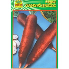 Насіння редису Червоний велетень 3 г (Насіння країни)