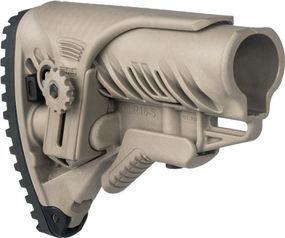 Приклад FAB Defense GLR-16 CP с регулируемой щекой для AR-15/АК Приклад ар Приклад для ак 74