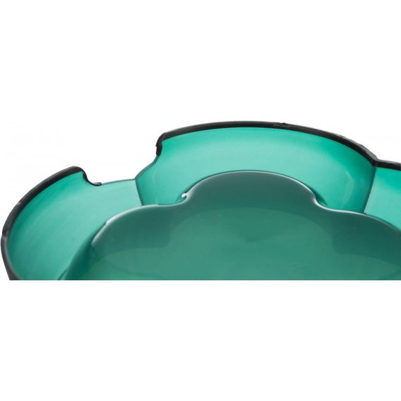 Миска Trixie для котів прозора пластик гумова основа 250 мл/12 см | Зображення 1