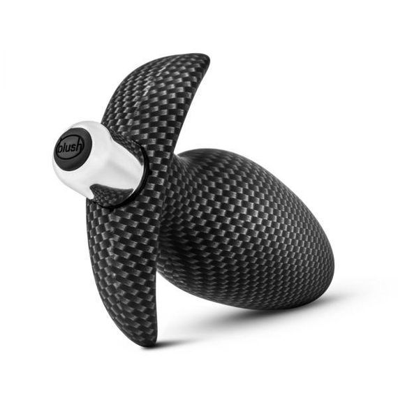 Анальна пробка з вібрацією 3 в 1 BLUSH SPARK THROTTLE AV-01 CARBON FIBER Sex Aura | Зображення 3