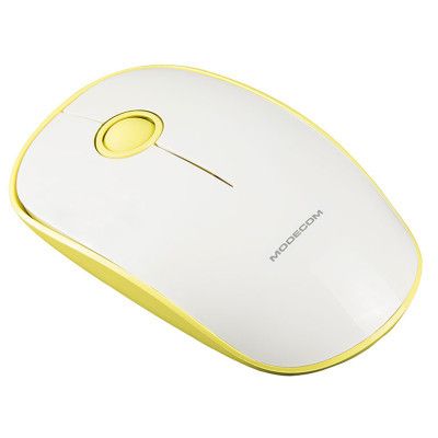 Мышка Modecom MC-WM112 Wireless Yellow-White (M-MC-WM112-290) | Зображення 2