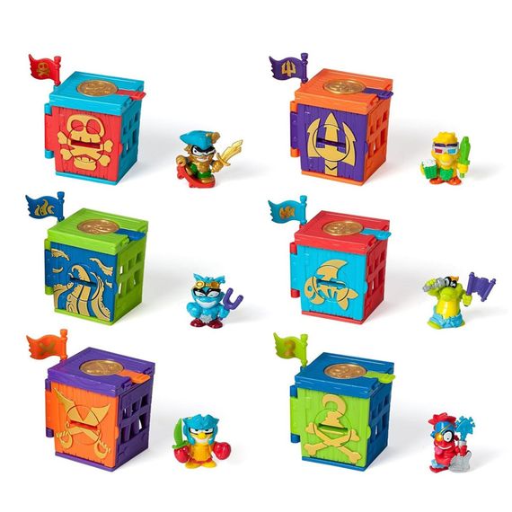 Детский игровой набор с фигурками "Крепость" PIRATIX PPX1D212IN00 серии "Golden Treasure" | Зображення 1