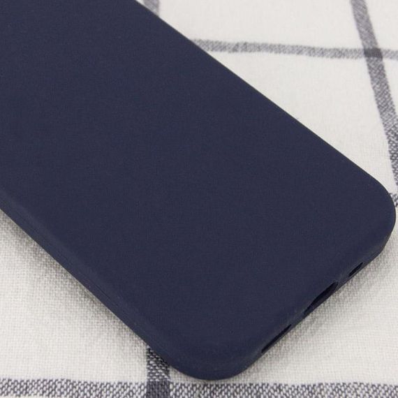 Чохол Silicone Case Full Protective (AA) NO LOGO для Apple iPhone 12 Pro / 12 (6.1") Темно-синій / Midnight blue | Зображення 1