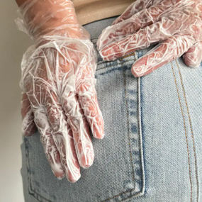 Рукавички для манікюру з кератином, колагеном і екстрактом лотоса 30грам