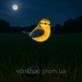 Садовий світильник на сонячній батареї 1шт, Птах / Декоративний ліхтар / Вуличний світильник на акумуляторі