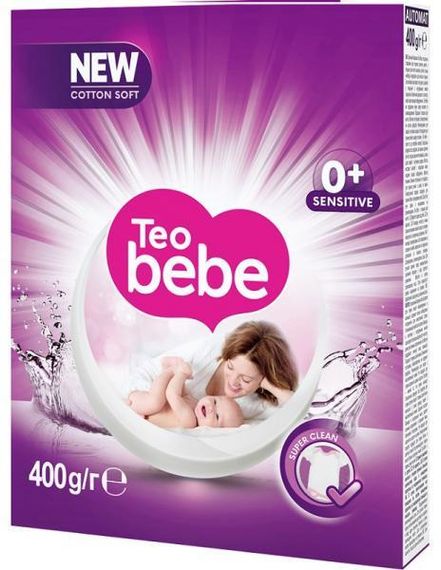 Пральний порошок автомат Teo Bebe Lavender 400гр (3800024022760)