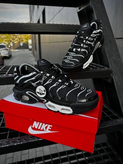 Кросівки Nike Air TN Plus Lace Toggle (Blk’n’Wht) | Зображення 2