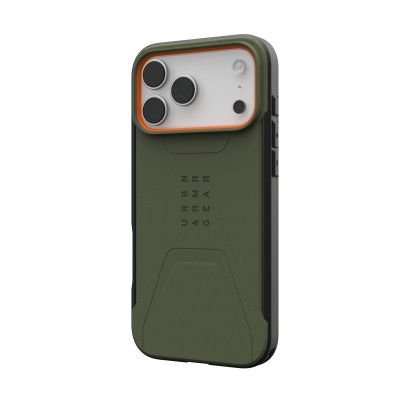 Чехол для мобильного телефона UAG iPhone 17 Pro Max Civilian MagSafe Olive/Orange (114546117297) | Зображення 8