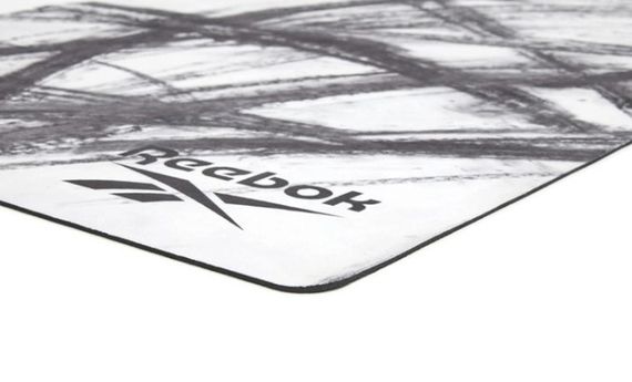 Килимок для йоги Reebok Natural Rubber Yoga Mat білий, сірий, мрамор Уні 183 х 61 х 0,32 см RAYG-11080OM | Зображення 2