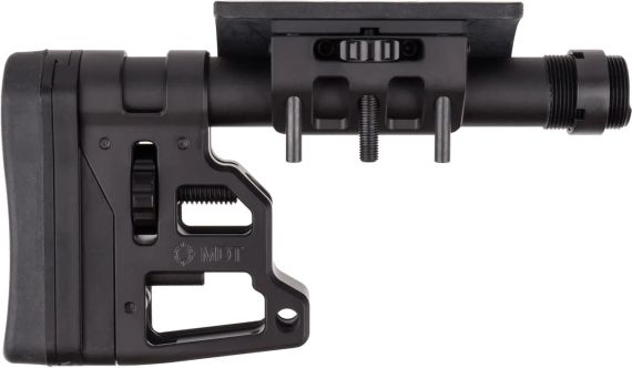 Приклад MDT Skeleton Carbine Stock 9.75. Матеріал - алюміній. Колір - чорний | Зображення 1