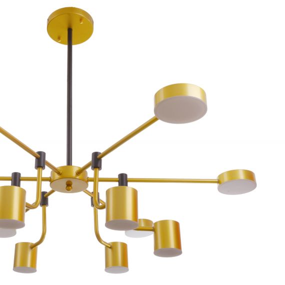 Светильник потолочный подвесной BR-01 622S/12 LED 84W WW+NW +CW BK/G | Зображення 2