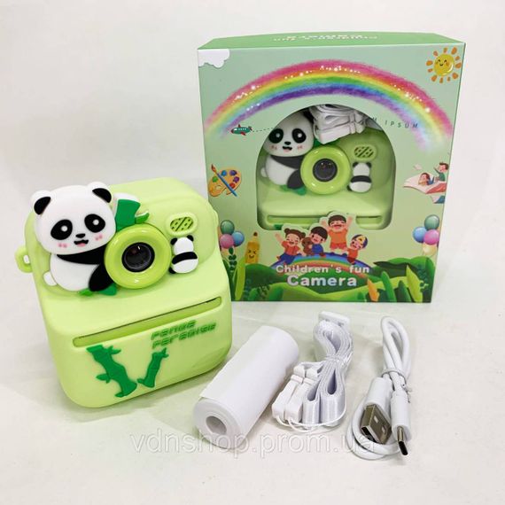 Фотопринтер с термопечатью детский, Детский фотоаппарат моментальной печати с принтером VT-73 | Зображення 8