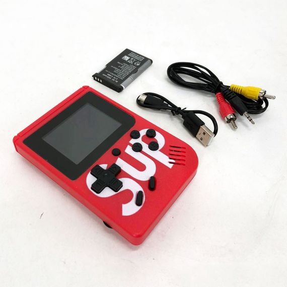 Ретро приставка денди Sup Game Box 500 игр, Игровая приставка для телевизора, Портативная EO-651 ретро консоль | Зображення 3