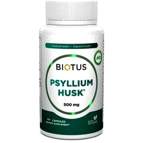 Клетчатка Biotus PsylliumHusk 100 Caps BIO-531323