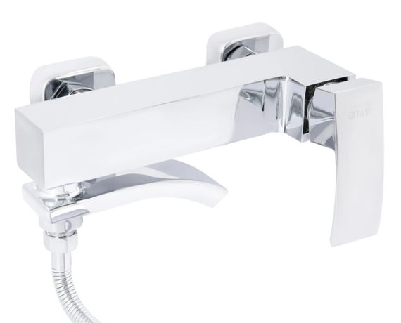 Змішувач для ванни Qtap Swan Cascada, Chrome (k35) з душовим гарнітуром QTSWA260CRM45565 | Зображення 5