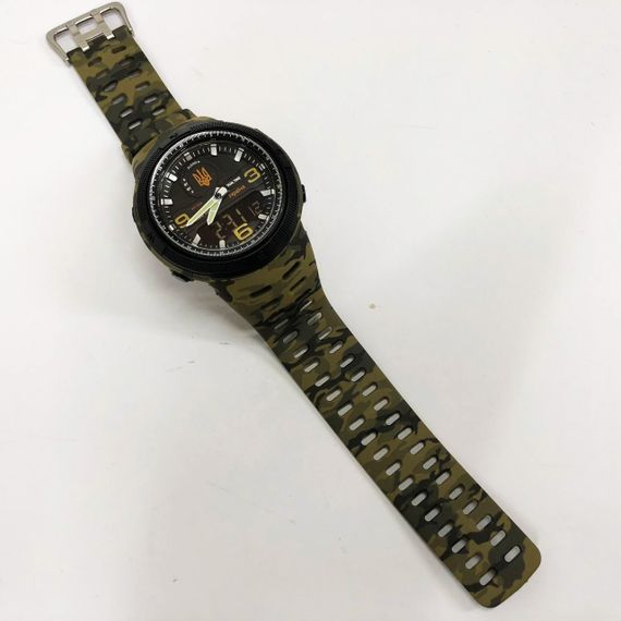 Чоловічі водостійкі кварцові годинники SKMEI 5561/1655CMGNBK, Годинники наручні електронні для хлопців VT-69 | Зображення 7