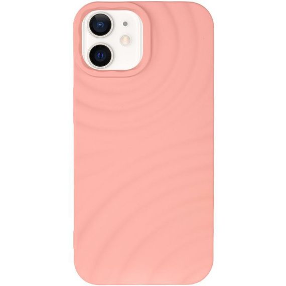 Чохол TPU MonoWave для Apple iPhone 12 Pro / 12 (6.1") Black Pink | Зображення 1