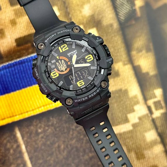 Patriot 002BKUAGD Тризуб золото Чорні + Коробка. | Зображення 2