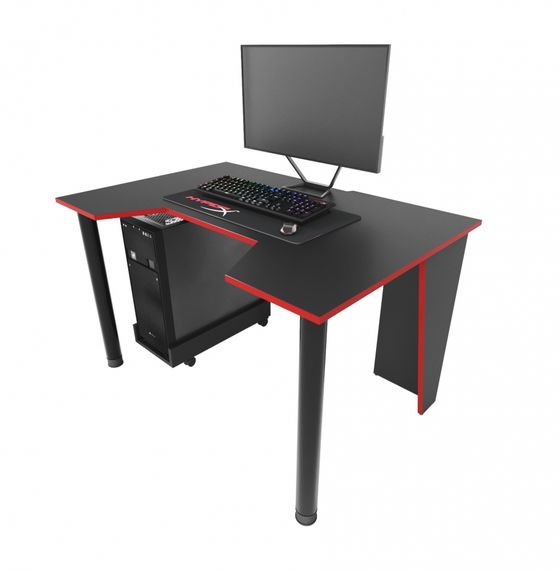 Стол геймерский ZEUS GAMER-1 черно-красный | Зображення 3