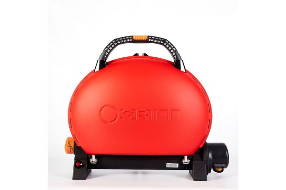 КОМПЛЕКТ Портативний переносний газовий гриль O-GRILL 500, червоний + шланг в подарунок! Код: 011676 | Зображення 3