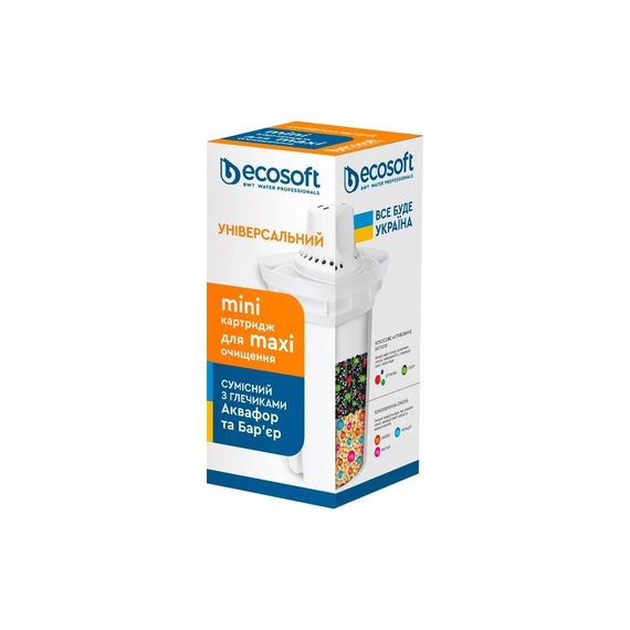 Картридж для фільтра глечика Ecosoft Картридж для глечиків універсальний (4820056801439) | Зображення 1