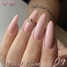 Гель-лак BABY MOON Sensual Nude №09 нежное пралине, 6 мл