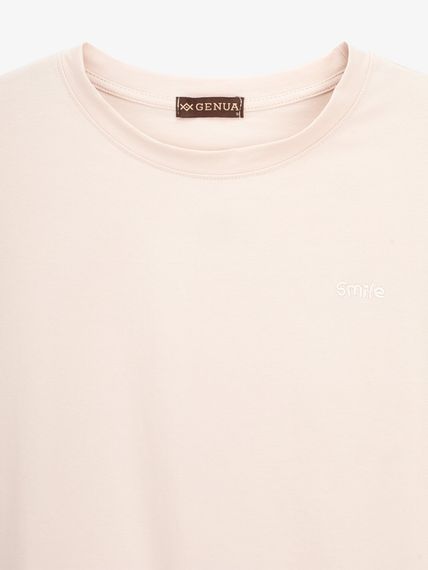 Футболка з принтом жіноча GENUA 812 S  Пудровий shop (2000999524509) | Зображення 1