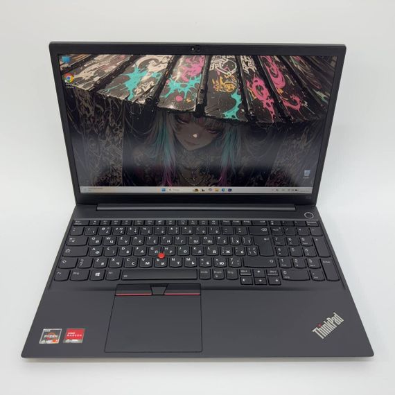 Ноутбук Б-класс Lenovo ThinkPad E15 Gen2 / 15.6" (1920x1080) IPS / AMD Ryzen 7 4700U (8 ядер по 2.0 - 4.1 GHz) / 16 GB DDR4 / 512 GB SSD / AMD Radeon Vega 7 / WebCam б/у + Подарок Мышка и коврик | Зображення 3