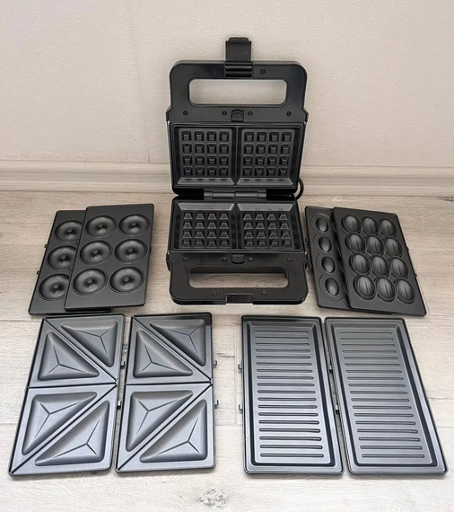 Вафельниця мультимейкер 5в1 Zepline ZP-802 2200W | Зображення 3