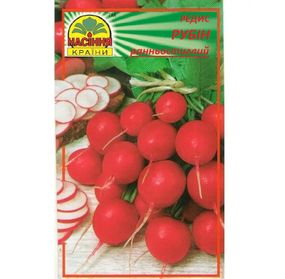 Насіння редису Рубін 4 г (Насіння країни)