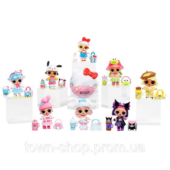 Детский игровой набор с куклой серии "Loves Hello Kitty" - Hello Kitty и друзья L.O.L. Surprise! 523840 | Зображення 2