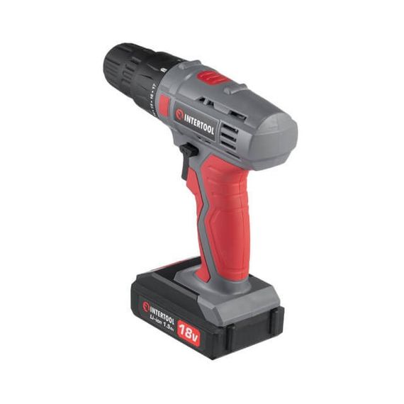 Дриль-шурупокрут акумуляторний 17 Нм INTERTOOL DT-0315 | Зображення 2