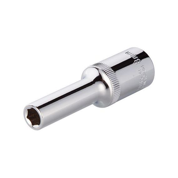 Головка шестигранна подовжена 1/2", 8 ммx78м Cr-V INTERTOOL ET-01081