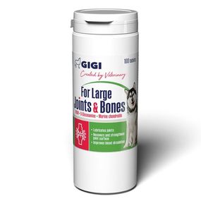 Витамины для суставов у собак крупных пород GiGi For Large Joints & Bones 100 табл