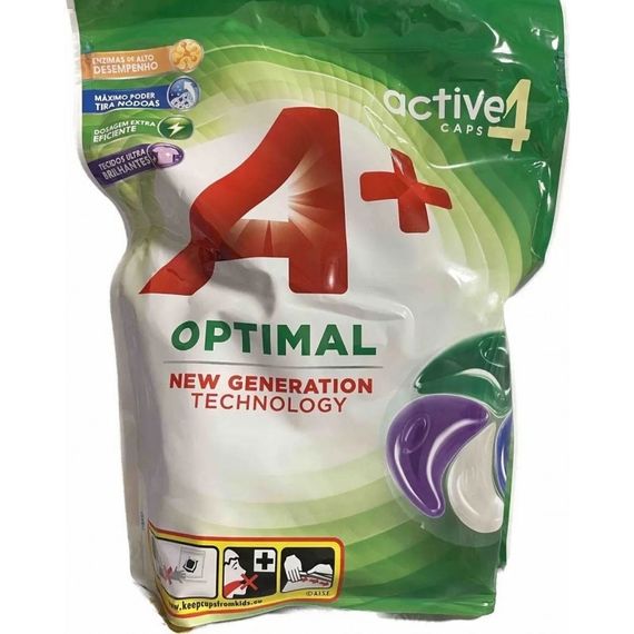 Капсули для прання А+ 4в1 Optimal 56 шт (ціна за 1 шт.) | Зображення 1