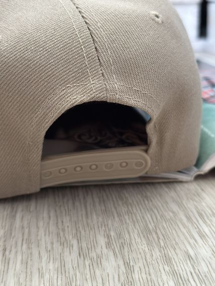 Кепка снепбек (Snapback) Пончик зі штангою Бежевий 56-61р (9104) | Зображення 2